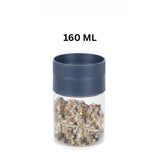 Ziba Airtight 160 ML Plastic Jar With Lid