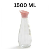 Ziba 1500 ML  Glass Pitcher Bottle For Water And Juice