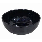 Melamine 8 Inch Black Tulip Serving Bowl