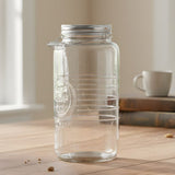 Ziba Airtight 3200 ML Glass Lock Jar