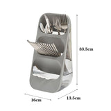3 Tier Organizer Shelf With Multiple Compartments