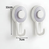 2 Pcs Suction Hooks Self Adhesive Heavy Duty Wall Hooks