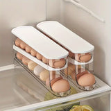 Automatic Rolling Egg Storage Box for Refrigerator