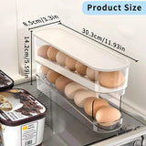 Automatic Rolling Egg Storage Box for Refrigerator