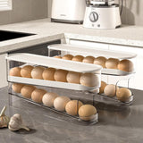 Automatic Rolling Egg Storage Box for Refrigerator