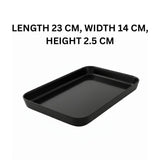 Melamine Black Small Serving Tray
