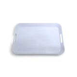 Melamine White Medium Square Serving Tray
