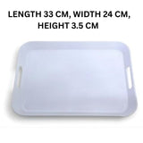 Melamine White Large Square Serving Tray2,299