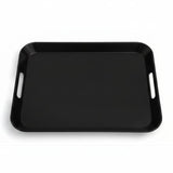 Melamine Black Large Square Serving Tray
