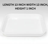 Melamine White Vista XXLarge Serving Tray