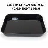 Melamine Black Vista XXLarge Serving Tray