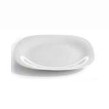 Melamine 11 Inch White Serving Plate