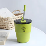 New Korean Style Insulated Mug Portable Thermal Drinking Cup