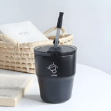 New Korean Style Insulated Mug Portable Thermal Drinking Cup