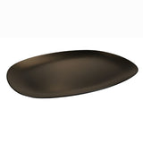 Melamine Black Rectangle Serving Tray
