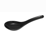 Melamine Black Serving Soup Spoon