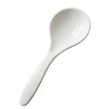 Melamine White Serving Curry Spoon