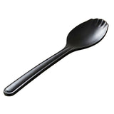 Melamine Black Serving Rice Flat Spoon