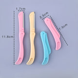 3 Pcs Foldable Eyebrow Razor Set Facial Hair Remover