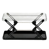 Transparent Acrylic Tissue Storage Box Adjustable Tissue Holder Organizer
