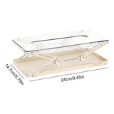 Transparent Acrylic Tissue Storage Box Adjustable Tissue Holder Organizer