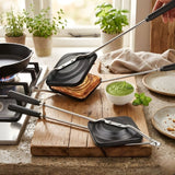 Gas Top Cast Iron Sandwich Maker Stove Top Toasted Sandwich Grill