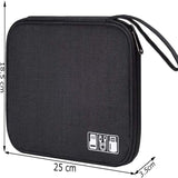 3 Layer Portable Waterproof Accessories Organizer Storage Bag
