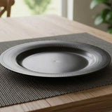 Brilliant Round Ceramic Plate 10.25inch