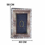 Imperial Gold Medallion Nappa Leather Bath Mat