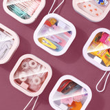 Hair Tie Organizer Small Portable Storage Case