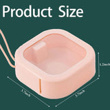 Hair Tie Organizer Small Portable Storage Case