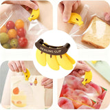 Banana Magnetic Sealing Clip Fridge Bag Sealer10051