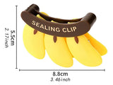 Banana Magnetic Sealing Clip Fridge Bag Sealer10051