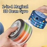 Magic Wheel Spinning Puzzle 2 in 1 3D Fidget Toy