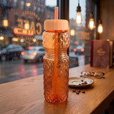 Twinkle Water Bottle with Straw Stylish Drinking Bottle