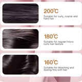 Mini Hair Straightening Comb Wireless Portable Hair Styler