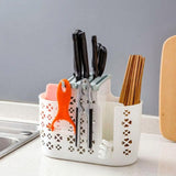 Drain Cutlery & Spoon Holder Multi Function Kitchen Organizer