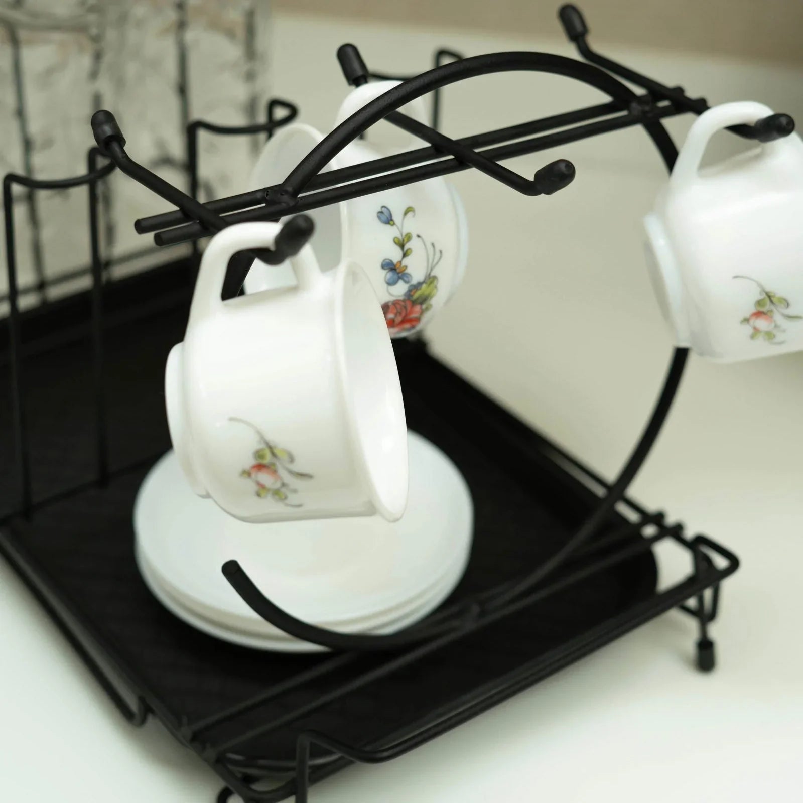 Glass & Cup Stand Kitchen Drying & Storage Rack