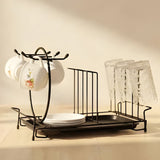 Glass & Cup Stand Kitchen Drying & Storage Rack