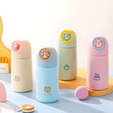 Cute Animal Glass Thermos Bottle 350ML Cosplay Water Bottle
