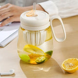 Straw Water Bottle 500ML Portable Drinking Bottle
