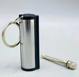 Fire Starter Flint Match Lighter Survival Camping Keychain