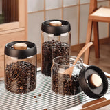 3PCS Glass Jar Set Kitchen Storage Containers