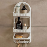 3 Layer Bathroom Shampoo & Shower Caddy Rack Wall Storage Organizer