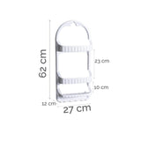 3 Layer Bathroom Shampoo & Shower Caddy Rack Wall Storage Organizer
