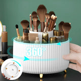 Rotatable Plastic Makeup Storage Organizer 360° Cosmetic Organizer