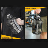 Large Capacity Water Bottle with Straw Leakproof Hydration Bottle