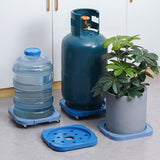 Gas Cylinder Trolley Base with Wheels Heavy Duty Cylinder Stand