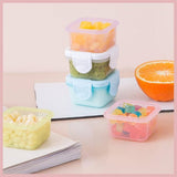 4PCS Mini Storage Container Set Multipurpose Kitchen Organizer