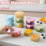 4PCS Mini Storage Container Set Multipurpose Kitchen Organizer